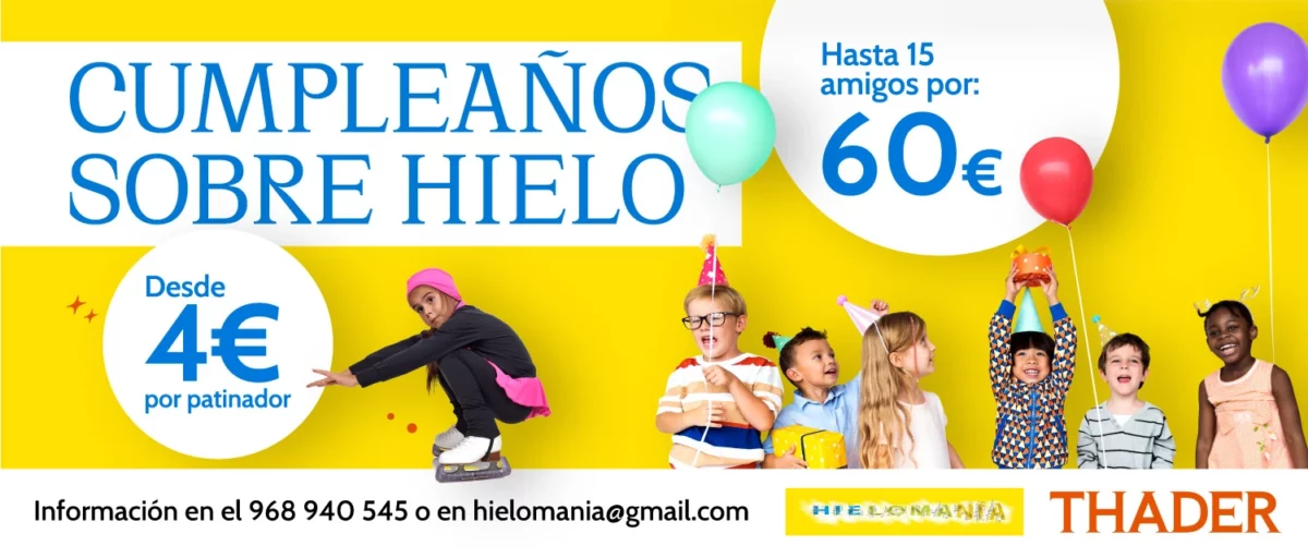 Promo Cumpleaños Pista hielo